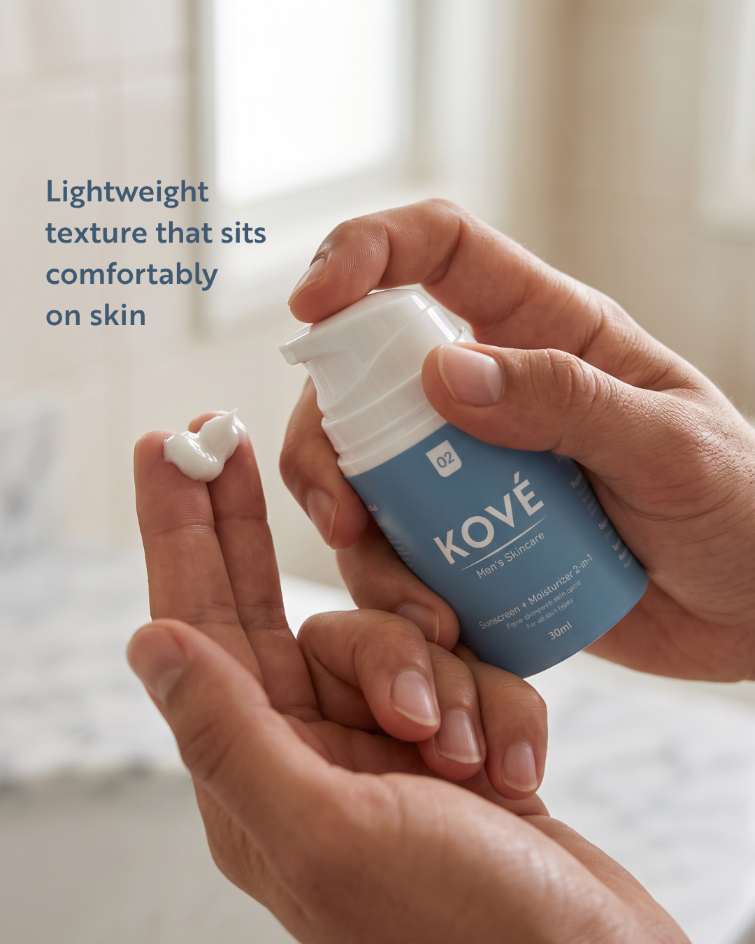 KOVE SHIELD - Sunscreen + Moisturizer SPF50+ PA+++