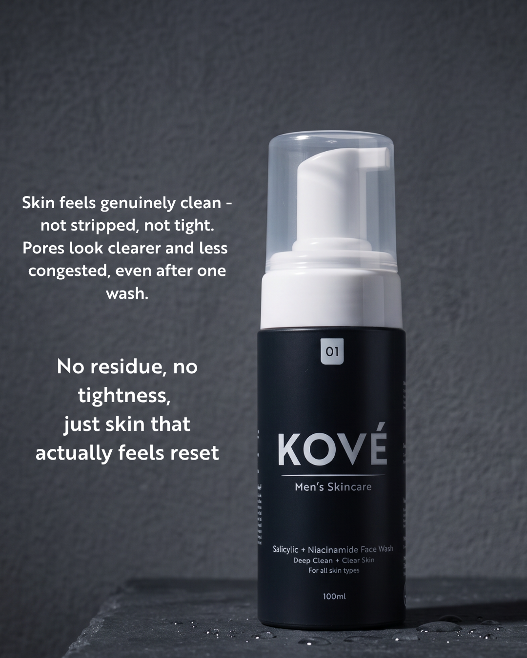KOVE CLEANSE - Salicylic Face Wash