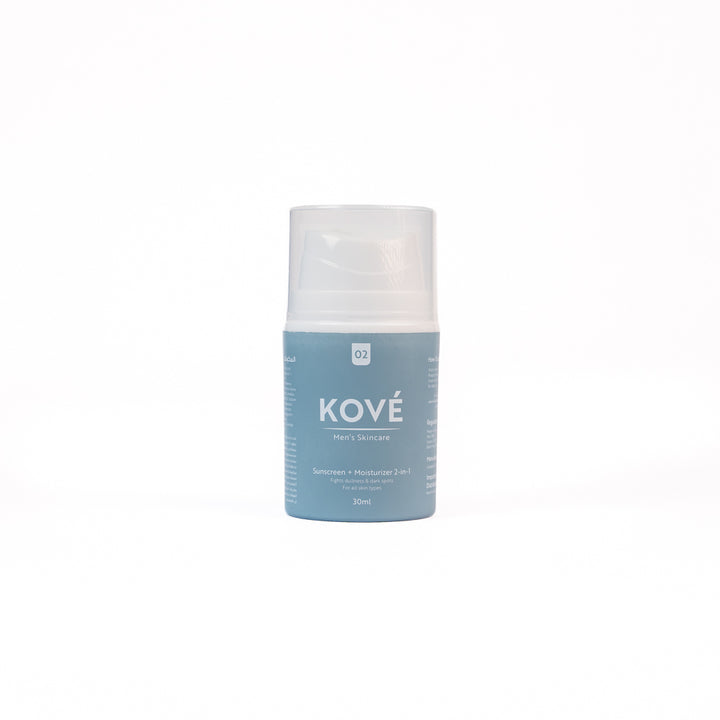 KOVÉ SHIELD SPF50+ sunscreen moisturizer for men, 30ml