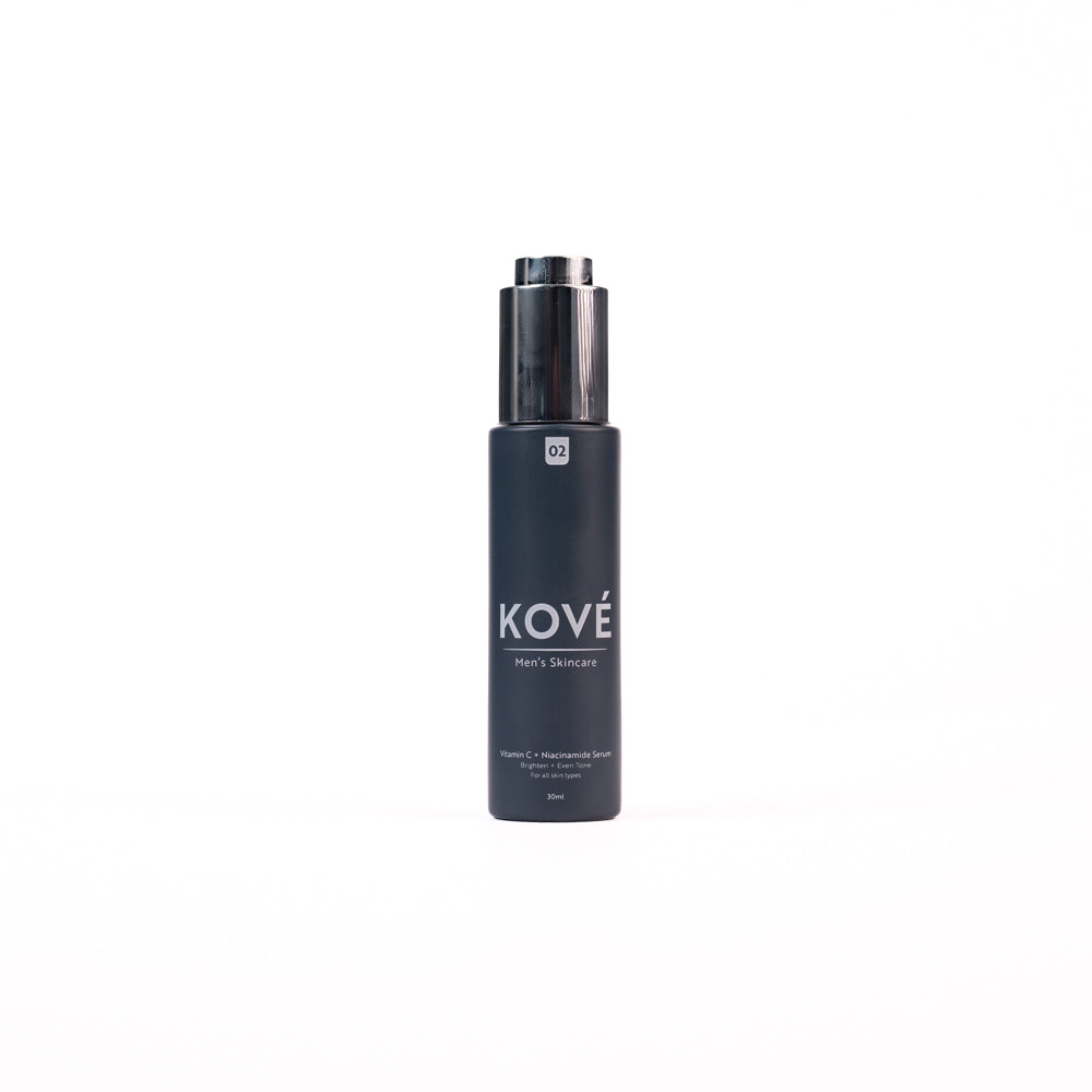 KOVÉ BRIGHT vitamin C serum for men, 30ml bottle