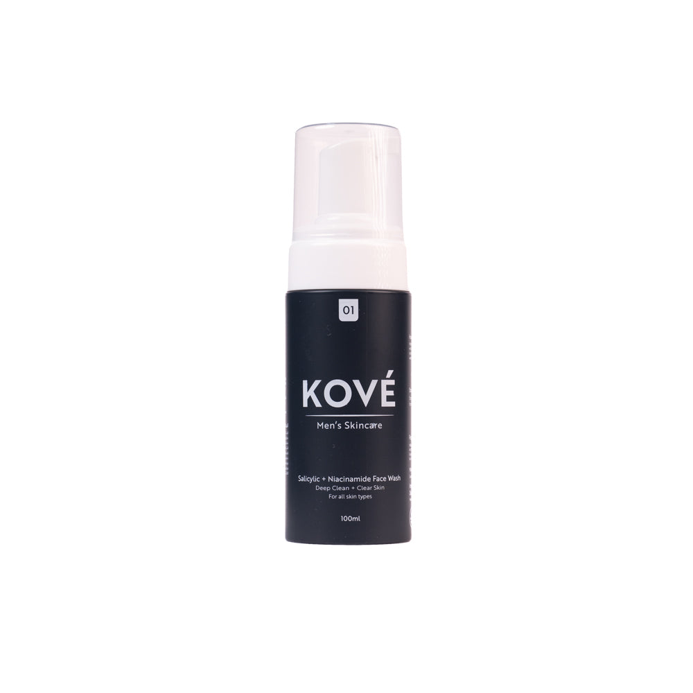 KOVÉ CLEANSE salicylic face wash for men, 100ml