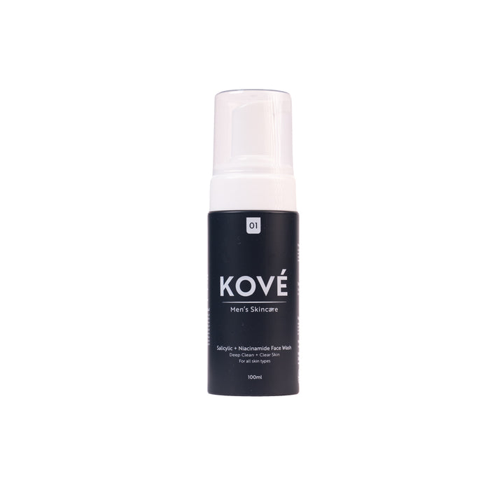 KOVÉ CLEANSE salicylic face wash for men, 100ml